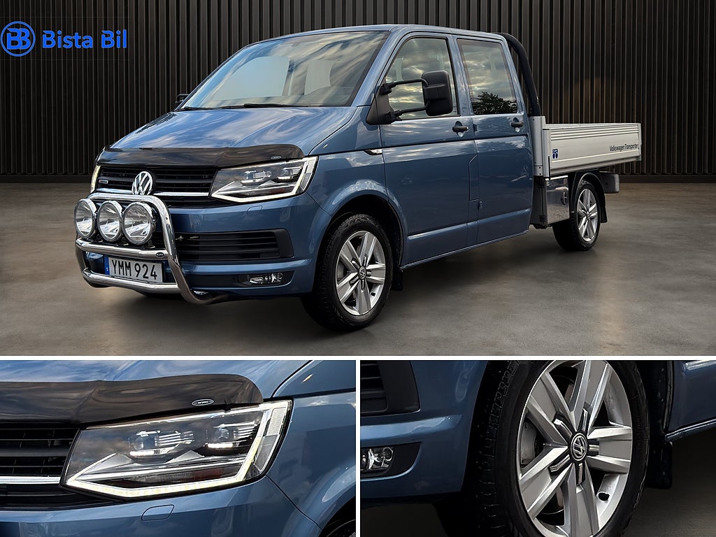 Volkswagen Transporter Chassi D-Hytt T32 2.0 TDI 4M | Moms | Värmare | 204 Hk