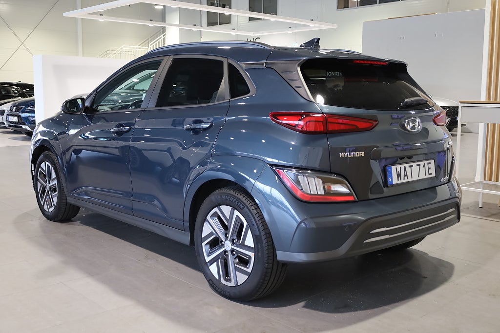 Hyundai Kona 64 kWh Advanced Navi Kamera Krell HuD Leasbar Läder 2023