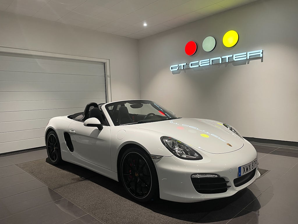 Porsche Boxster S PDK Sportchrono Sportavgas Sportdesign 315hk