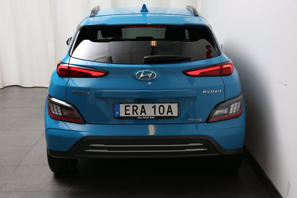 Hyundai Kona 64 kWh Advanced 204hk Skinn KRELL Head-up Nybilsgaranti 2022