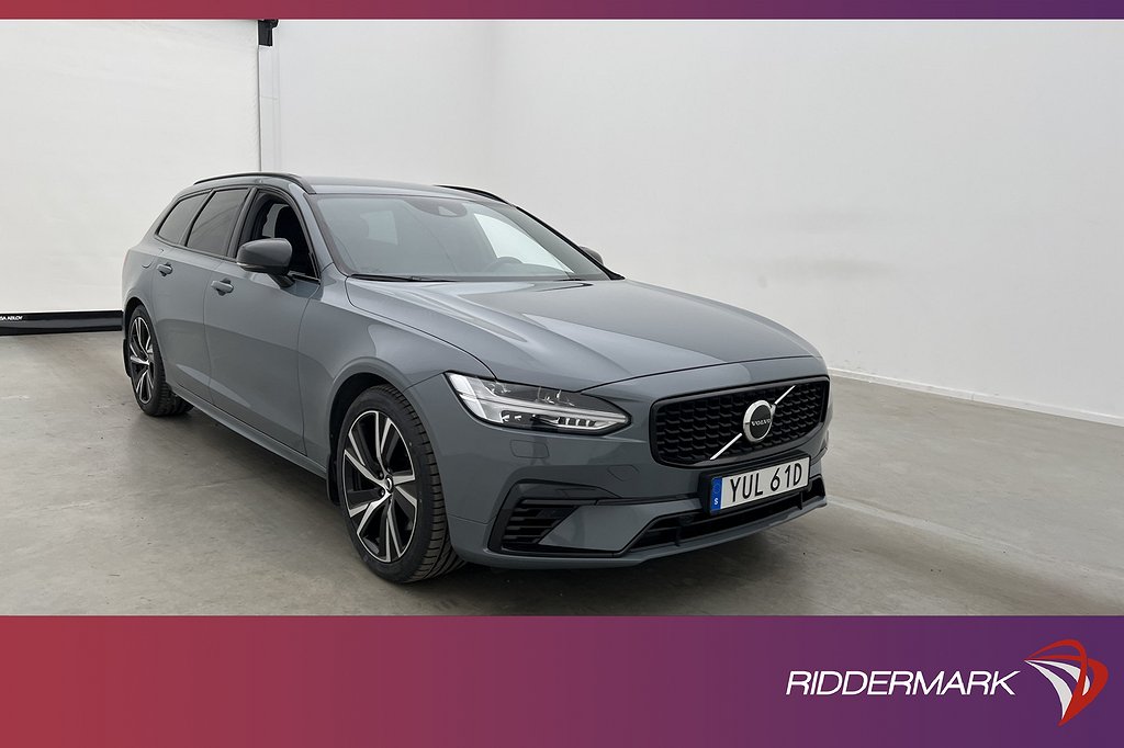 Volvo V90 Recharge T8 R-Design VOC Värm H/K Kamera Navi Drag