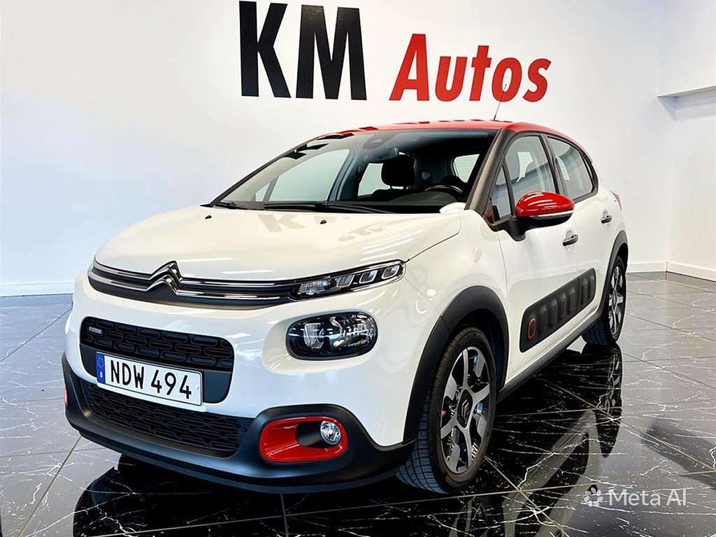 Citroën C3 1.2 PureTech Feel Plus 110HK Euro 6