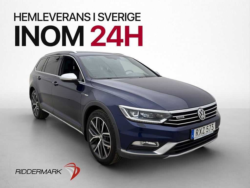 Volkswagen Passat Alltrack 2.0 TDI 4M 240hk Värmare Cockpit