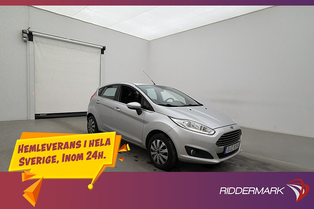 Ford Fiesta 1.0 80hk Titanium Bluetooth 1 Brukare 0.46l/mil
