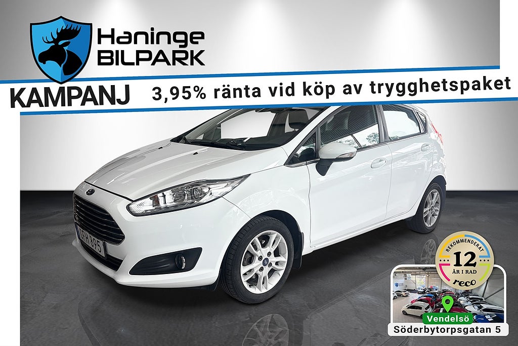 Ford Fiesta 1.0EB Titanium Eu6 /1-ÄGARE /NY-KAMREM /SUPERDEAL 3,95%