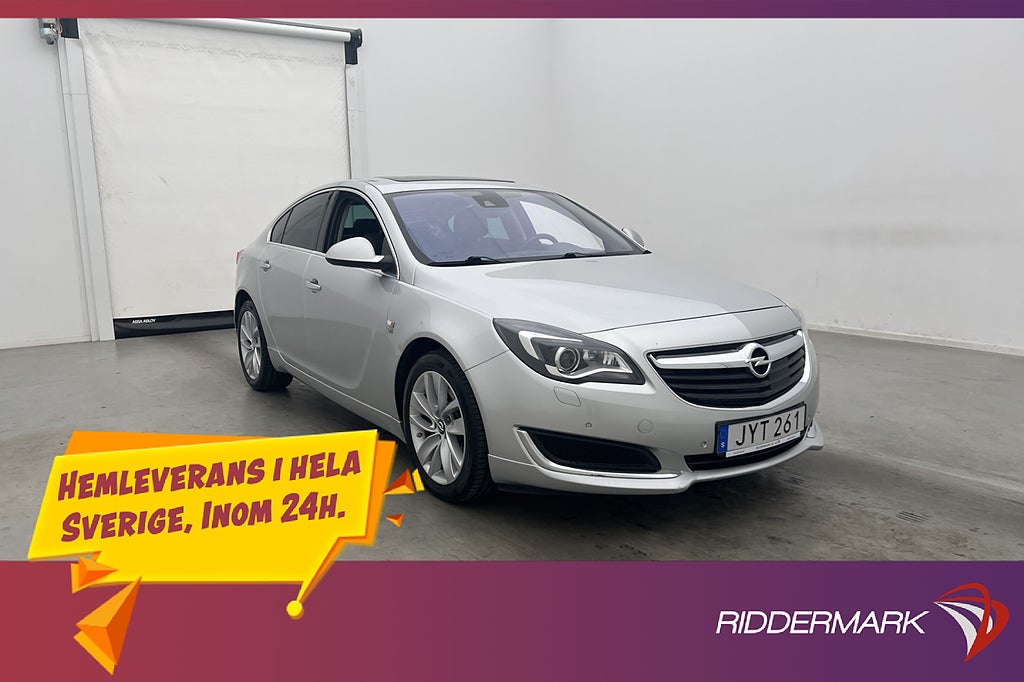 Opel Insignia 2.0 CDTI 4x4 Business Taklucka Skinn Navi Drag