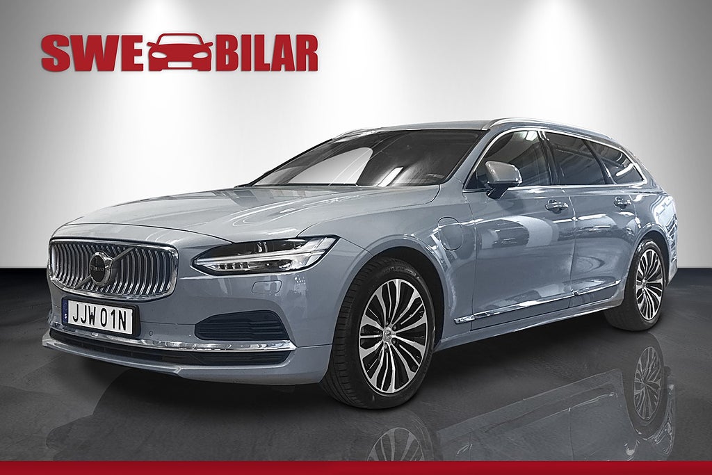 Volvo V90 Recharge T6 AWD Geartronic Core 360-Kam Dragkrok