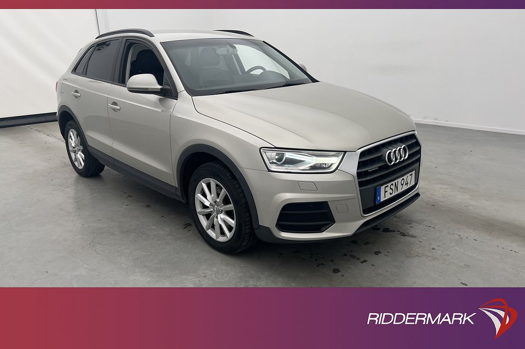 Audi Q3 TDI Q 150hk Sport Edition Sensorer Farthållare