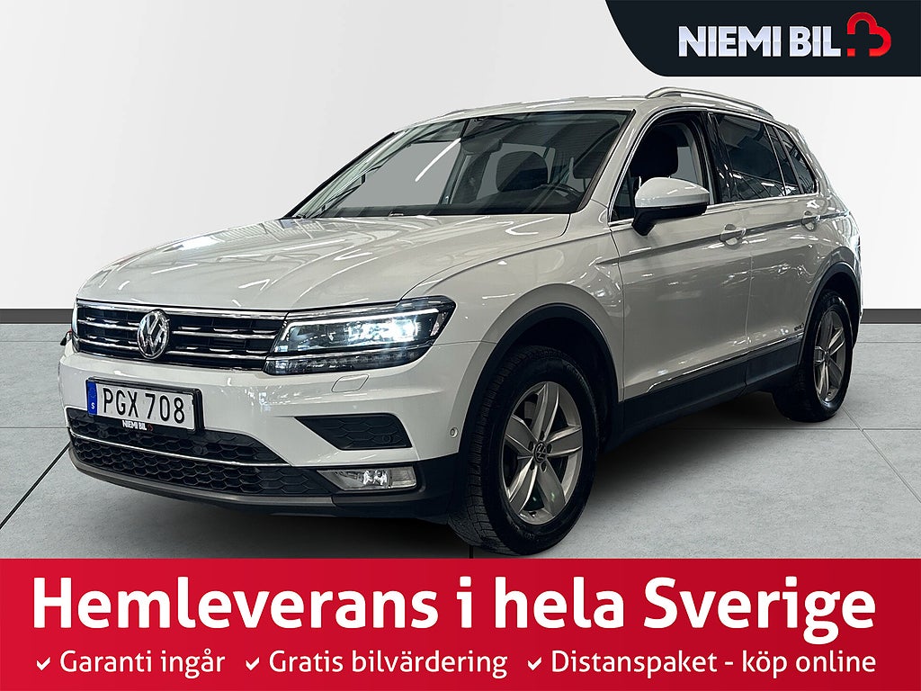 Volkswagen Tiguan 2.0 TDI 4Motion DSG GT S&V-hjul/Kamera/Värm/Drag/AdaptF