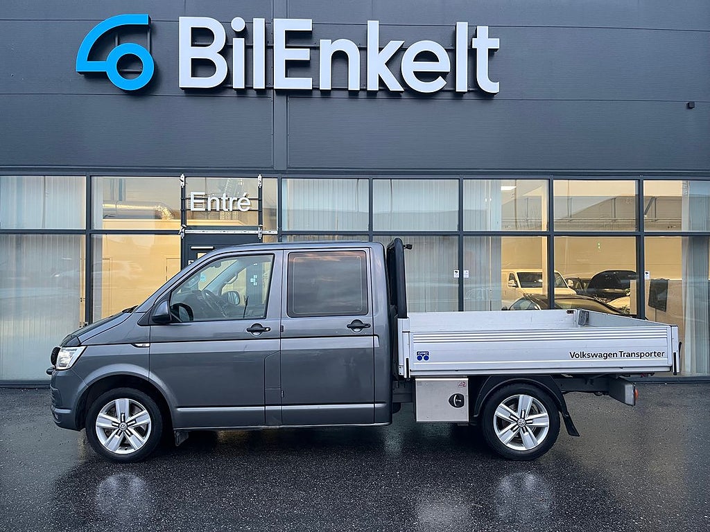 Volkswagen Transporter Chassi Dubbelhytt 204 TDI 4M DSG D-Värme Kamera 4,49%