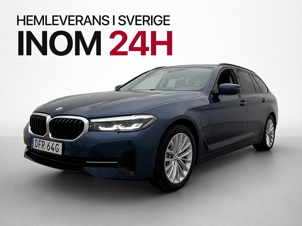 BMW 530 e xDrive Cockpit Kamera Skinn Drag Navi Moms