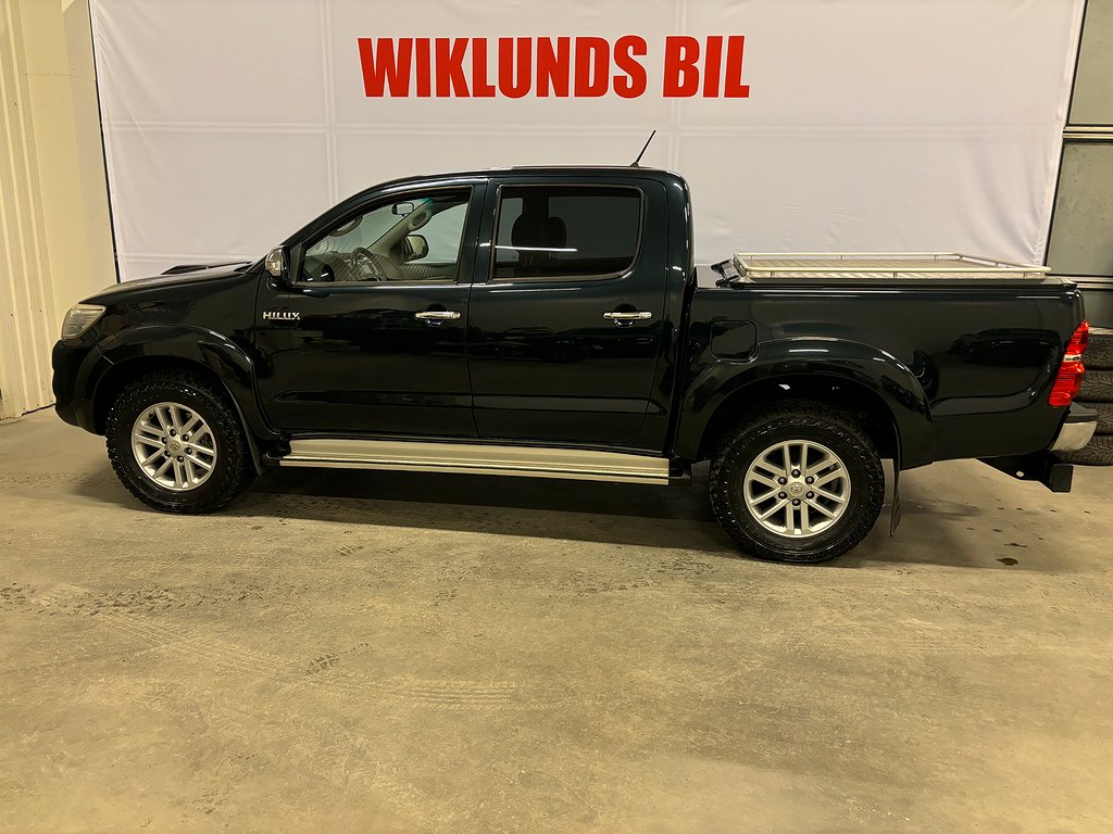 Toyota Hilux Dubbelhytt 3.0 D-4D 4x4 GPS Drag Backkamera