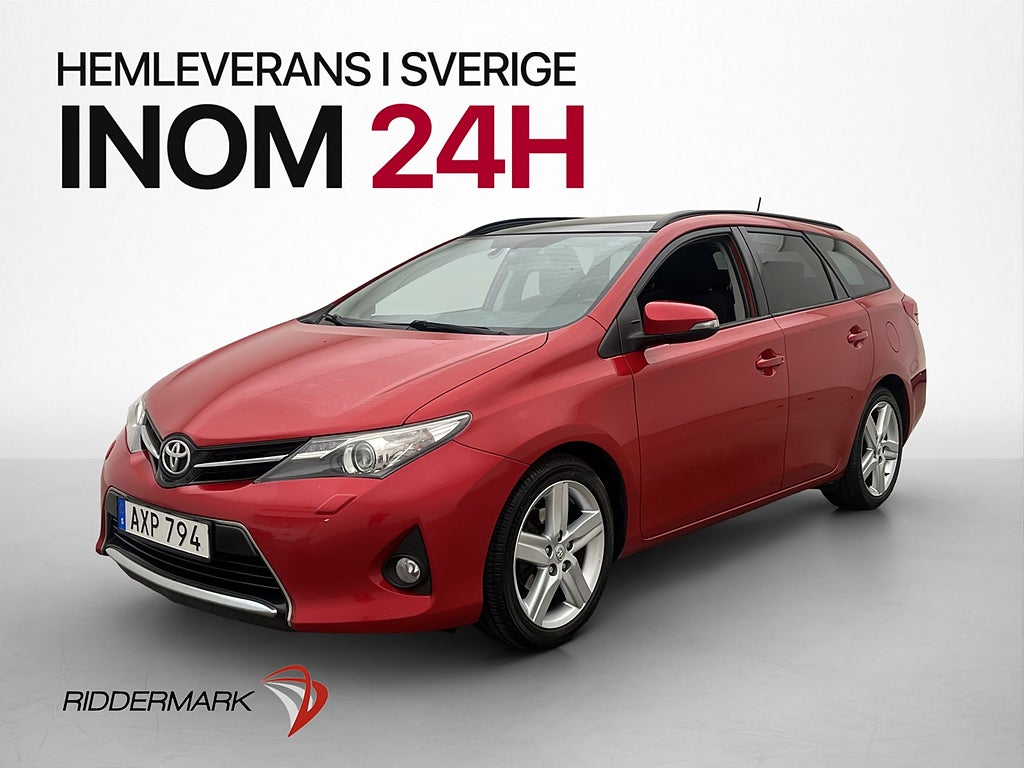 Toyota Auris Edition 50 Panorama Endast 0.61l/mil Kamera