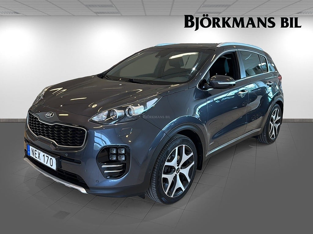 Kia Sportage GT-line drag motor/kupevärmare