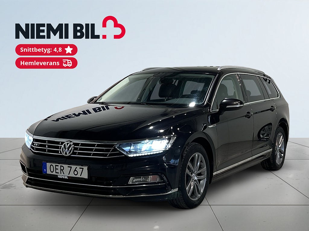 Volkswagen Passat Sportscombi 2.0 AWD R Line GT Drag Mvärm GPS Kamera SoV