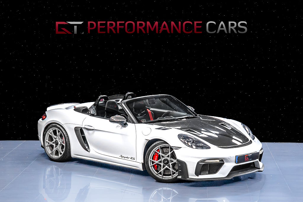 Porsche 718 Spyder RS Weissach Backkamera PDLS Sport-Chrono 1 ägare