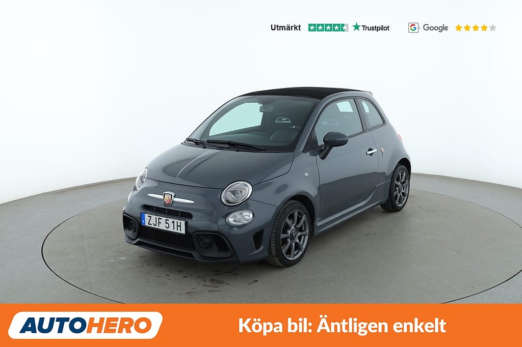 Abarth 595C 1.4 / Tygtak, PDC-Bak, CarPlay