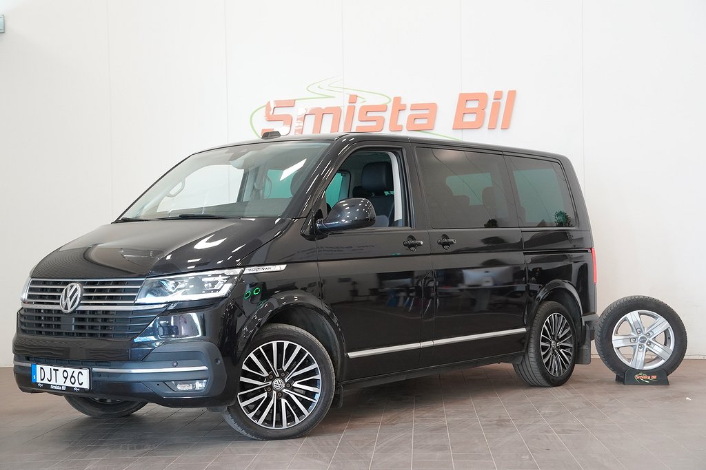 Volkswagen Multivan TDI 4M Highline 7-sits D-VÄRM DRAG MOMS 199hk