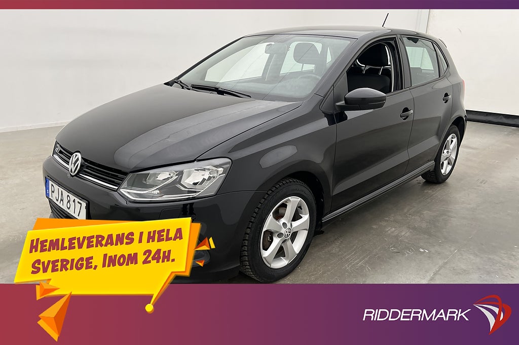 Volkswagen Polo 1.2 TSI 90hk R-Line Farthållare P-Sensorer