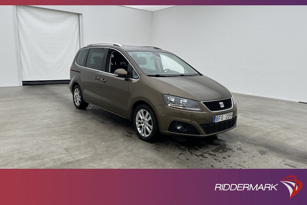 Seat Alhambra 2.0 TDI Premium 7-Sits Pano Skinn Kamera Drag