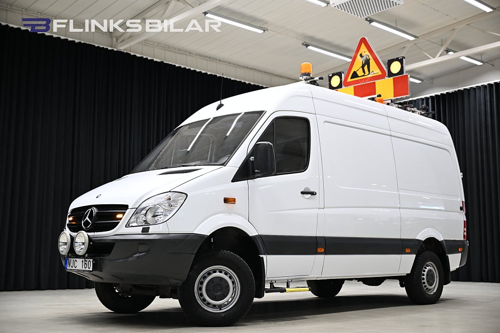 Mercedes-Benz Sprinter 316 316 CDI 4x4 163HK Automat|Inredd|Uppvärmt-skåp|Leasbar