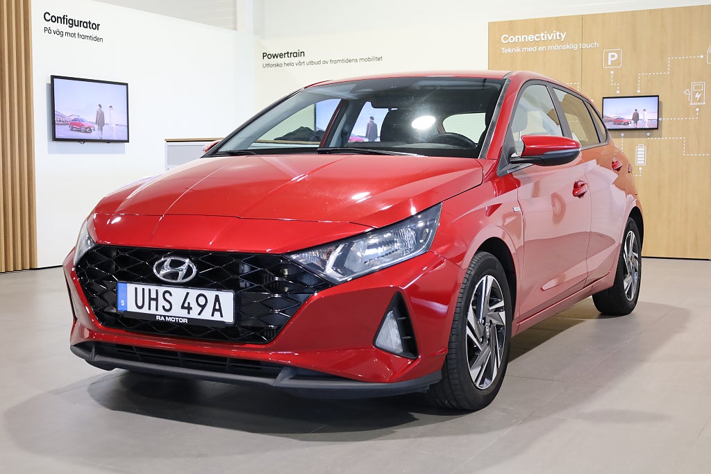 Hyundai i20 1.0 T-GDI DCT 100HK Essential Kamera Rattvärme 2021