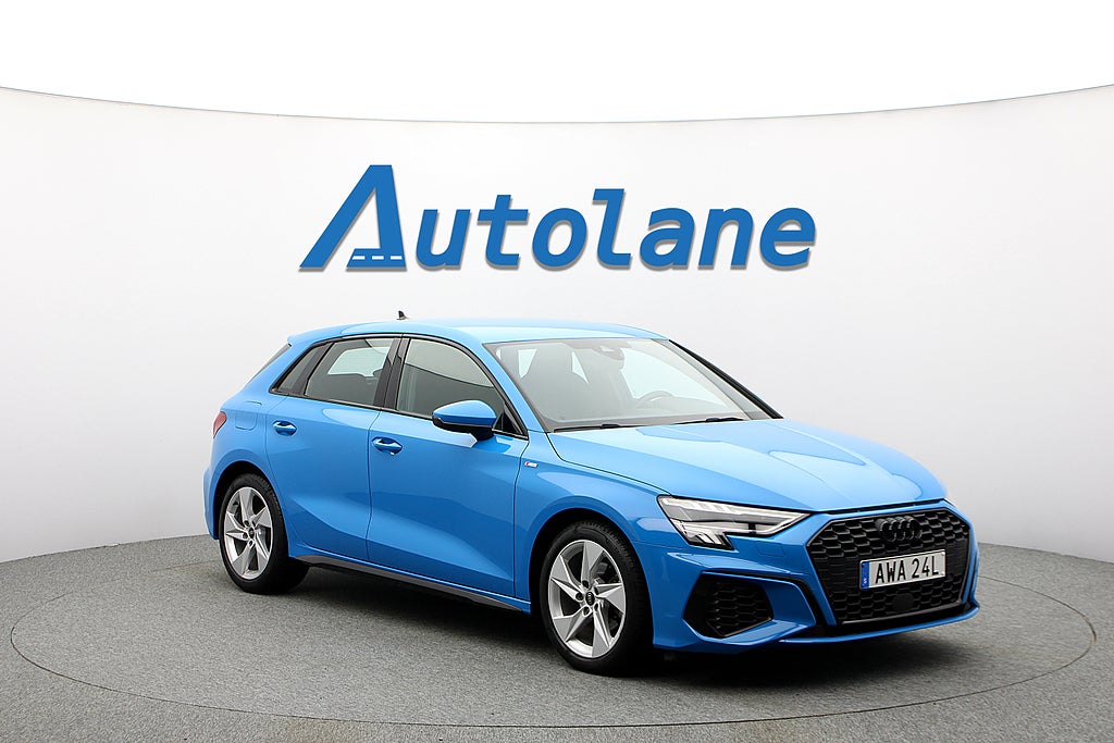 Audi A3 35 TFSI S Tronic, S Line, Kamera 150hk