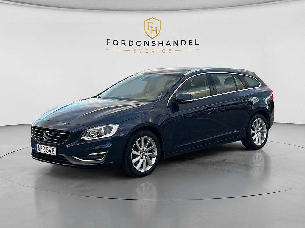 Volvo V60 D2 Powershift Summum Drag Värmare Ratttvärmare Nybesikt