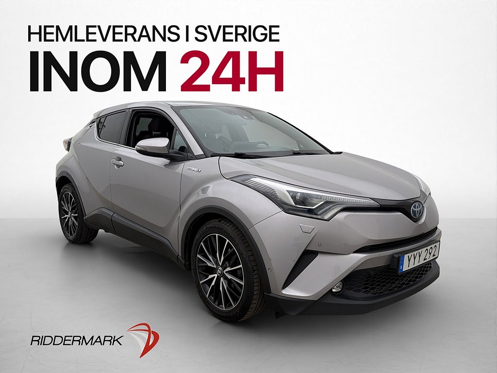 Toyota C-HR Hybrid Executive JBL Kamera Dragkrok Skinn/Tyg