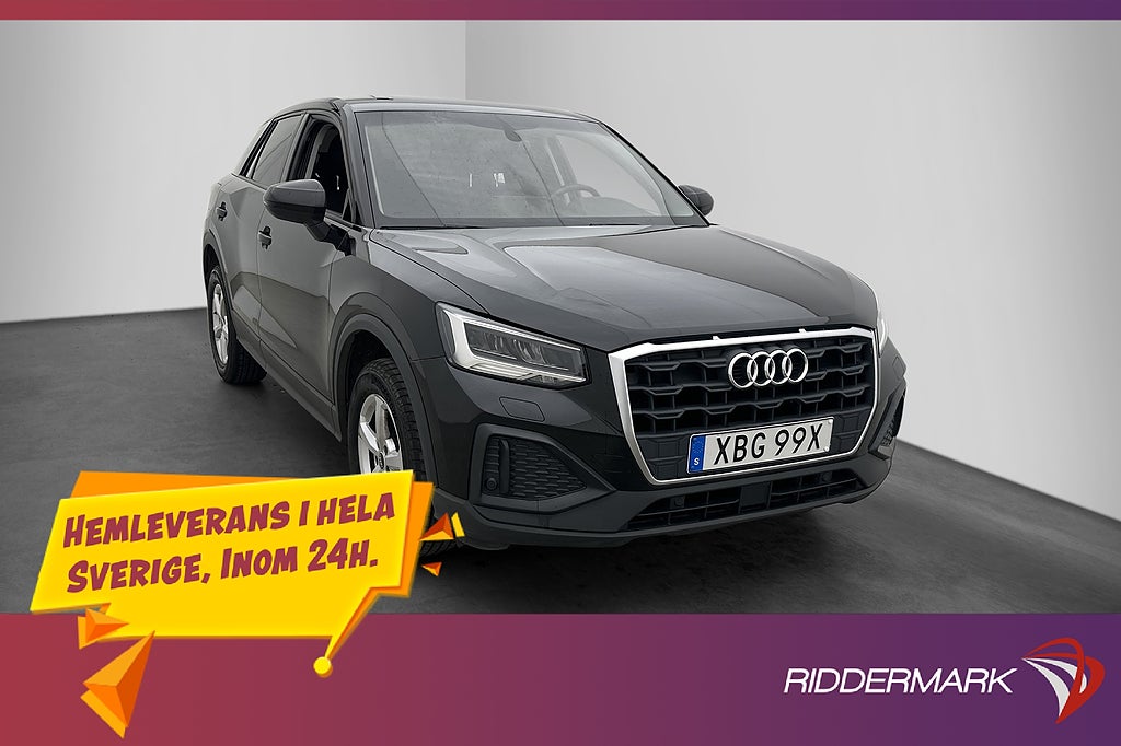 Audi Q2 35 TFSI 150hk P-sensorer Bluetooth LED Få brukare