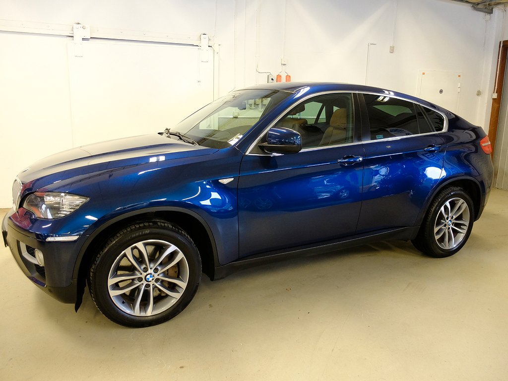 BMW X6 xDrive50i Aut Drag Otroligt fin Ny servad S+V-Däck