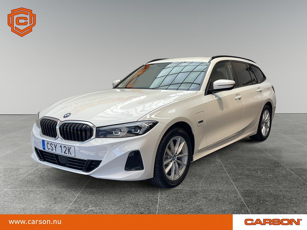 BMW 330e xDrive M-sport Cockpit Drag Nav Vinterjul