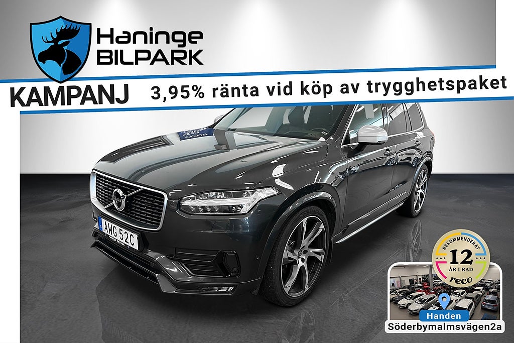 Volvo XC90 7-SITS D5 AWD Geartronic R-Design /SUPERDEAL 3,95%/