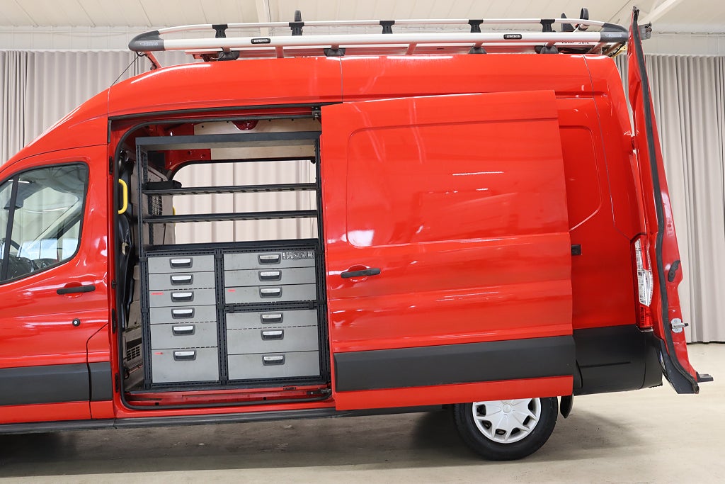 Ford transit 350 170HK Automat|Dubbeldörr|Inredd|NyKamrem