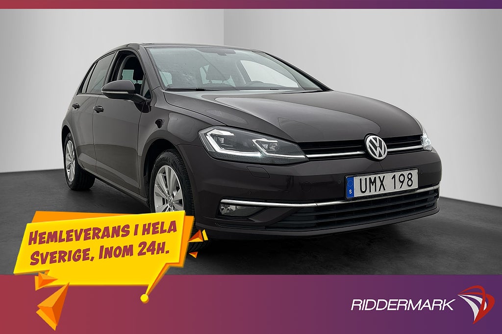 Volkswagen Golf 1.4 TSI Värmare 1 Bruk MOMS CarPlay Adaptiv