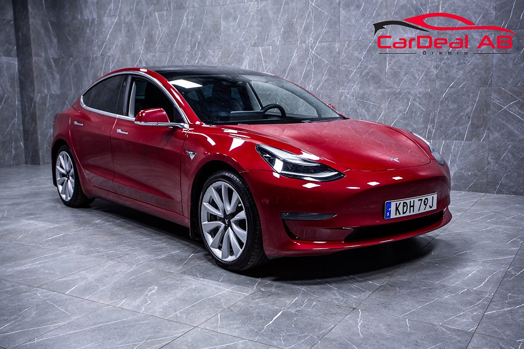 Tesla Model 3 Long Range AWD Dator för total självkörningsf.