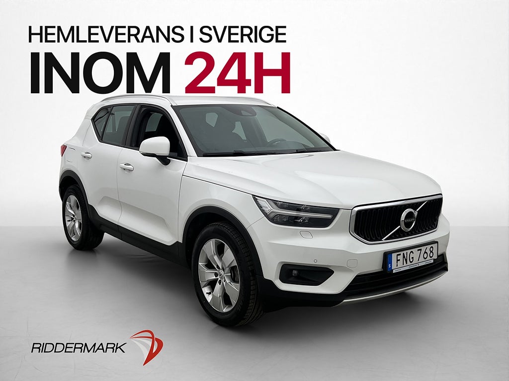 Volvo XC40 D3 150hk Momentum Dragkrok P-sensor Värmare