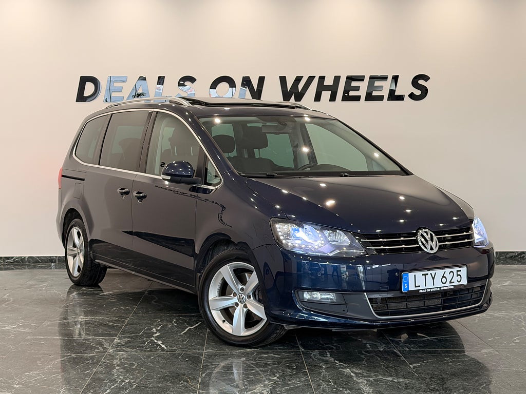 Volkswagen Sharan 7-seater 2.0 TDI DPF BMT Masters Pano B-Kamera 140hk