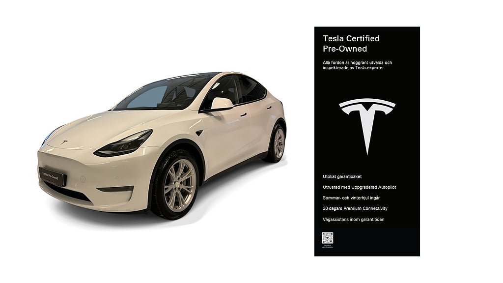 Tesla Model Y Long Range AWD Certified Pre-Owned 3,84% ränta