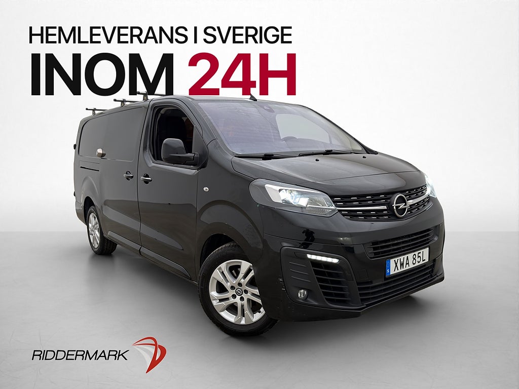 Opel Vivaro L3 Värmare Dragkrok B-Kamera V-Inr CARPLAY Moms