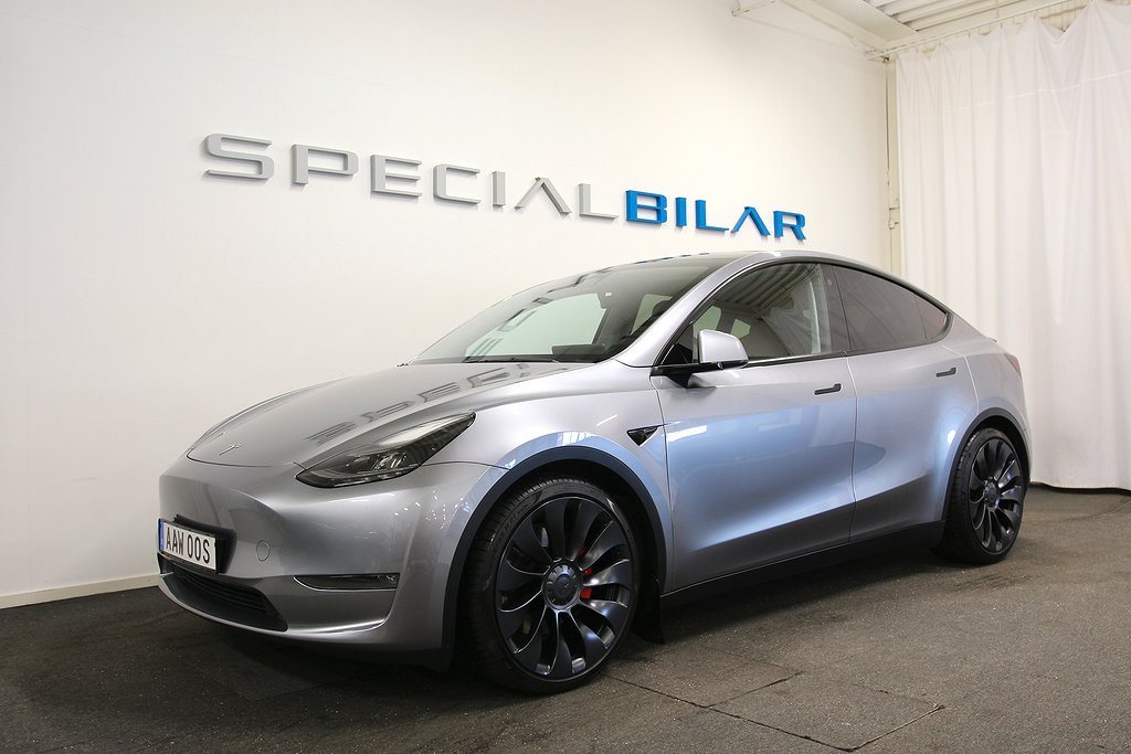 Tesla Model Y Performance Quicksilver Dragkrok Leasbar