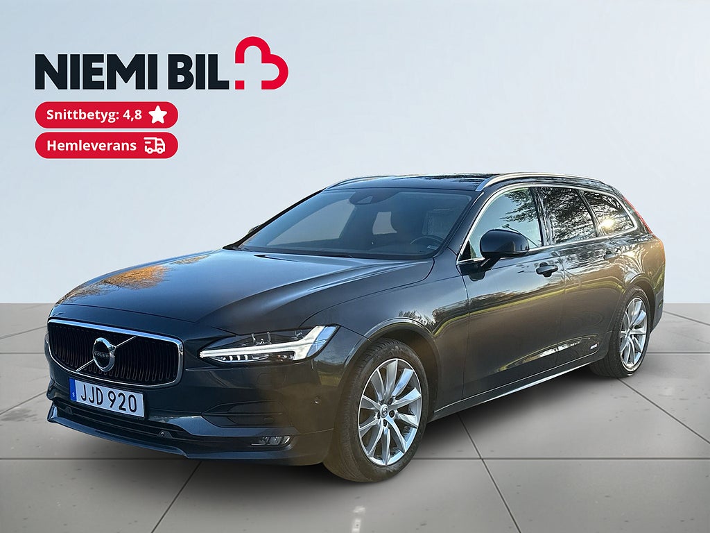 Volvo V90 T4 Aut Momentum Skinn/Navi/Drag/MoK/SoV/Ad.Fhållare