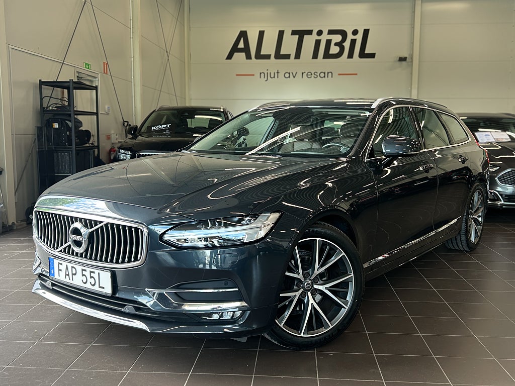 Volvo V90 D4 Geartronic Inscription Nav/Läder/Drag/Kamera/Värmare