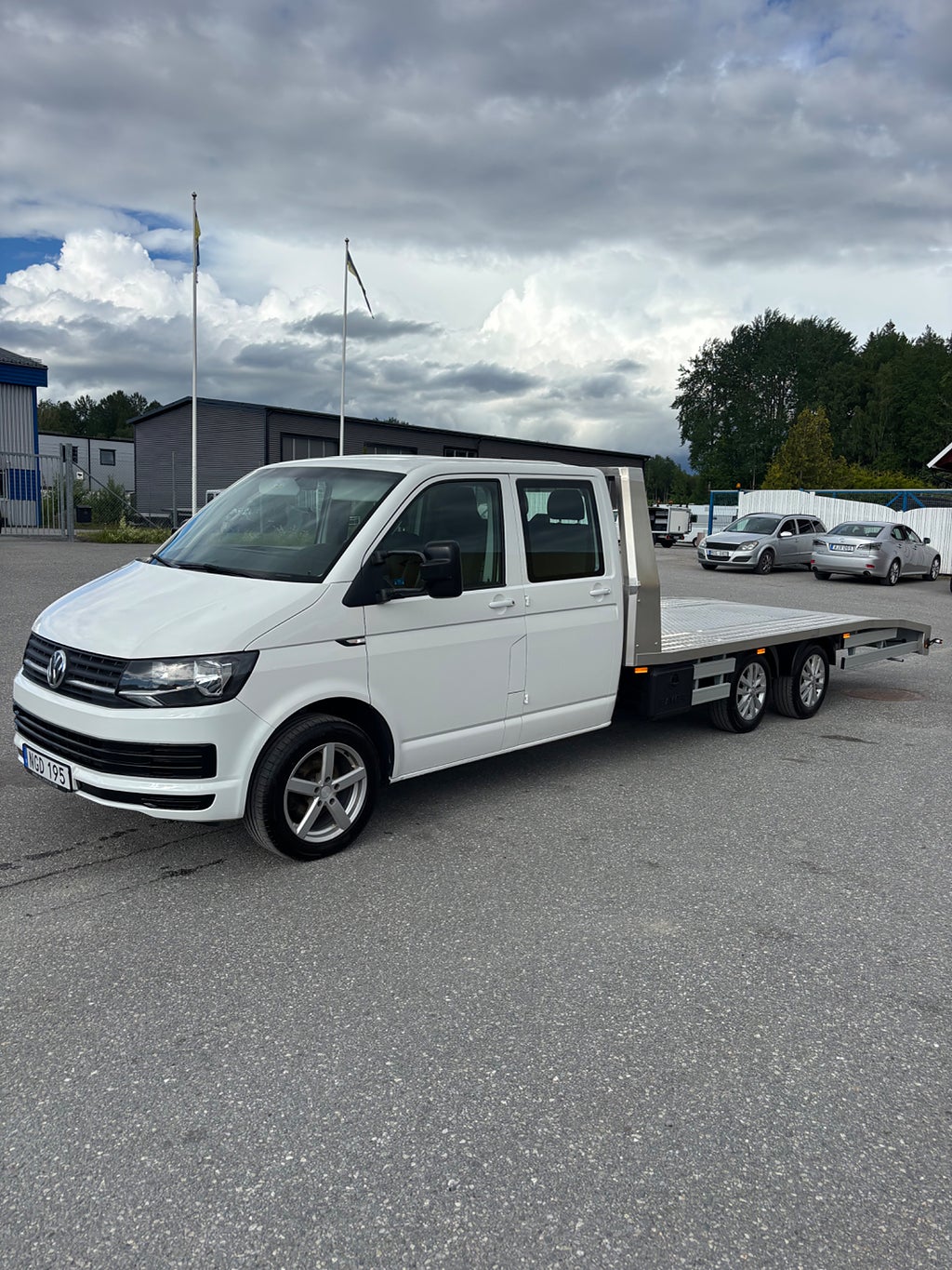 Volkswagen Transporter 2,0 TDI Biltransport / Maskintransport