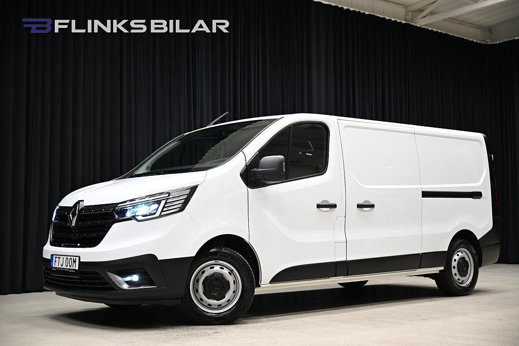 Renault Trafic 150HK L2 Automat|Dubbeldörr|Drag|Värmare|GPS|Backkamera