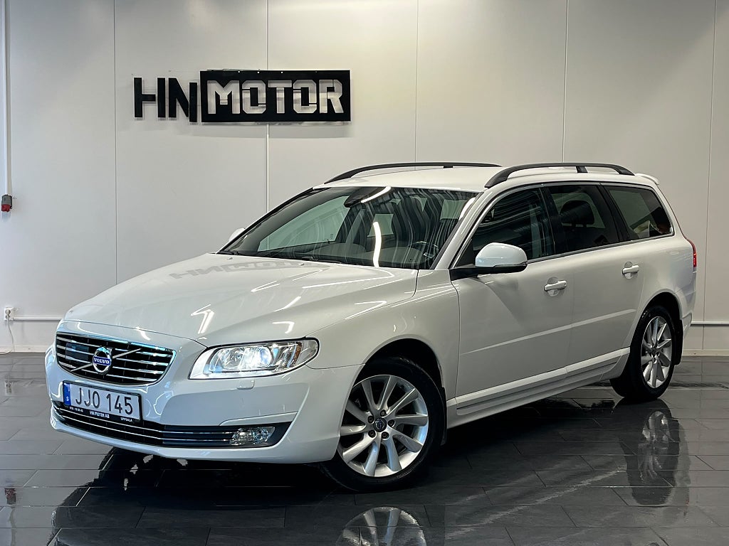 Volvo V70 D3 Geartronic Momentum |2Brukare|ACC|Värmare|DRAG|NySer