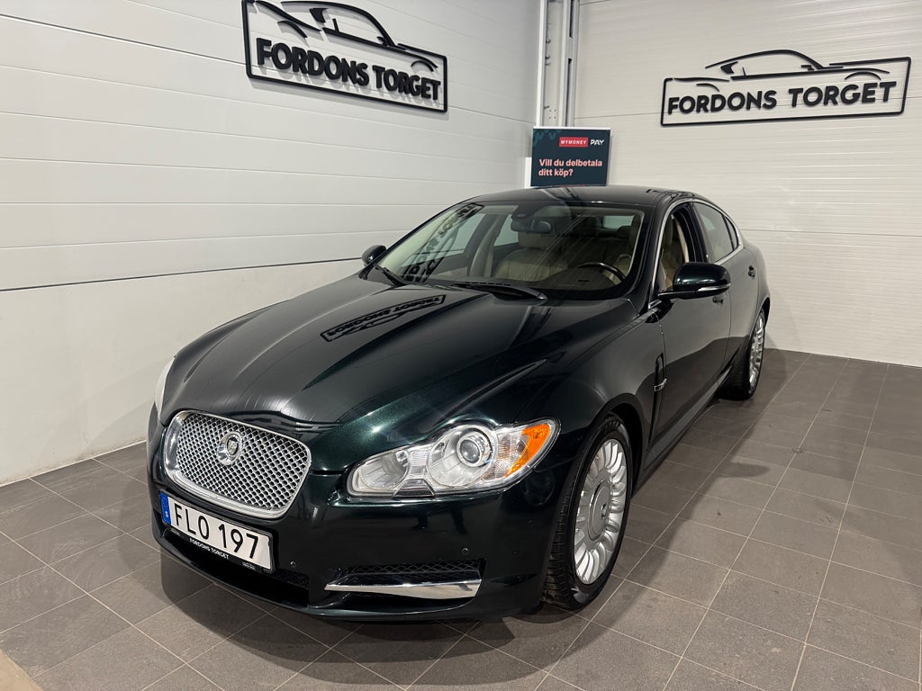 Jaguar XF 3.0 V6 Välvårdad B-Kamera|Navi|Keyless|Nybesiktad|