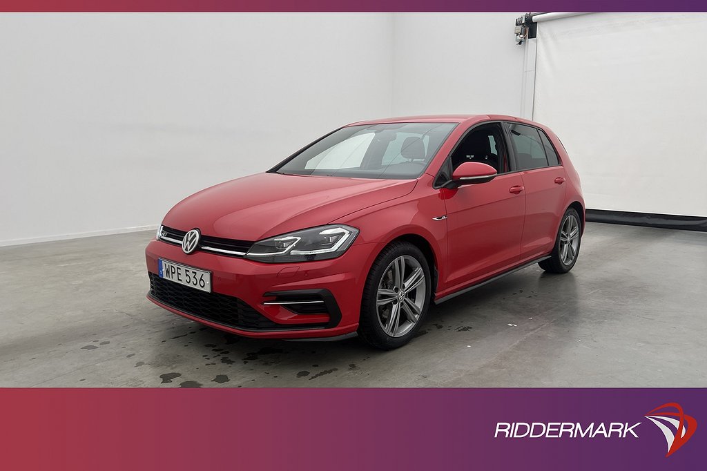 Volkswagen Golf TSI 150hk R-Line Sensorer CarPlay Adapt-fart