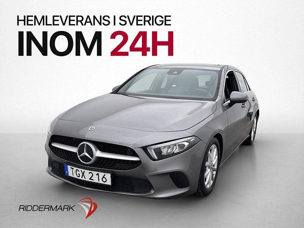 Mercedes-Benz A 180d Kamera Skinn Farthållare 0,42l/mil