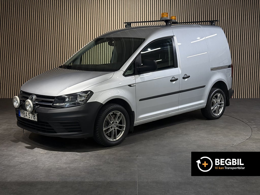 Volkswagen Caddy 2.0 TDI DSG 4M/2X sidodörrar/Inredning/Inverter 230v